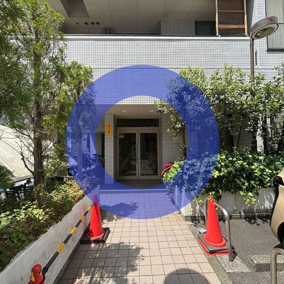 テナント用エントランス