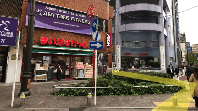 STUDIO 4696 川崎店への道順