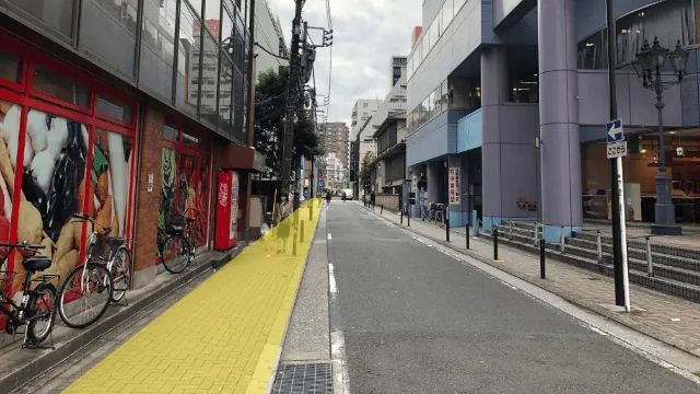 STUDIO 4696 川崎店への道順