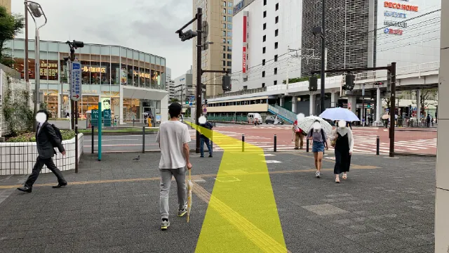 STUDIO 4696 川崎店への道順